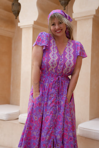 Eclectic Bohemian Wanderlust Maxidress Lilacbell